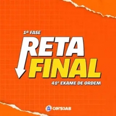 1ª Fase OAB 41 - RETA FINAL (CERS 2024) (Ordem dos Advogados do Brasil)